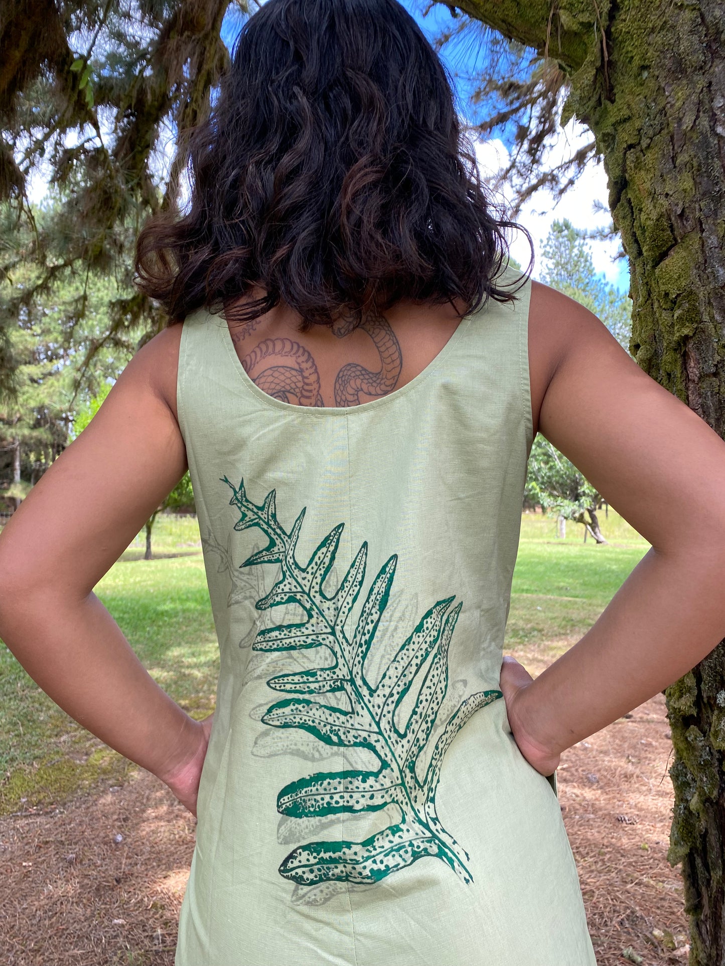 Laua'e Linen Romper