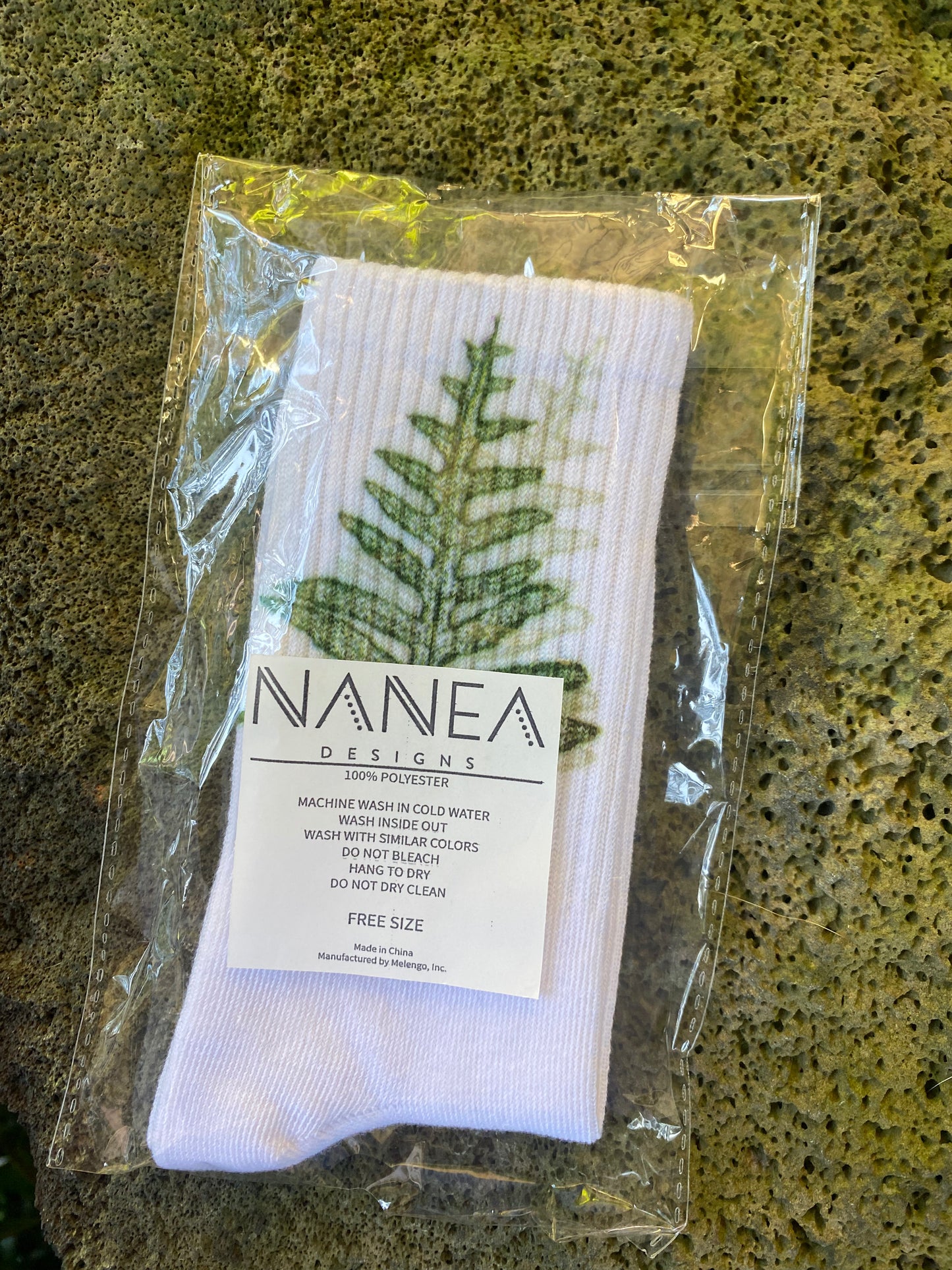 Printed Crew Socks