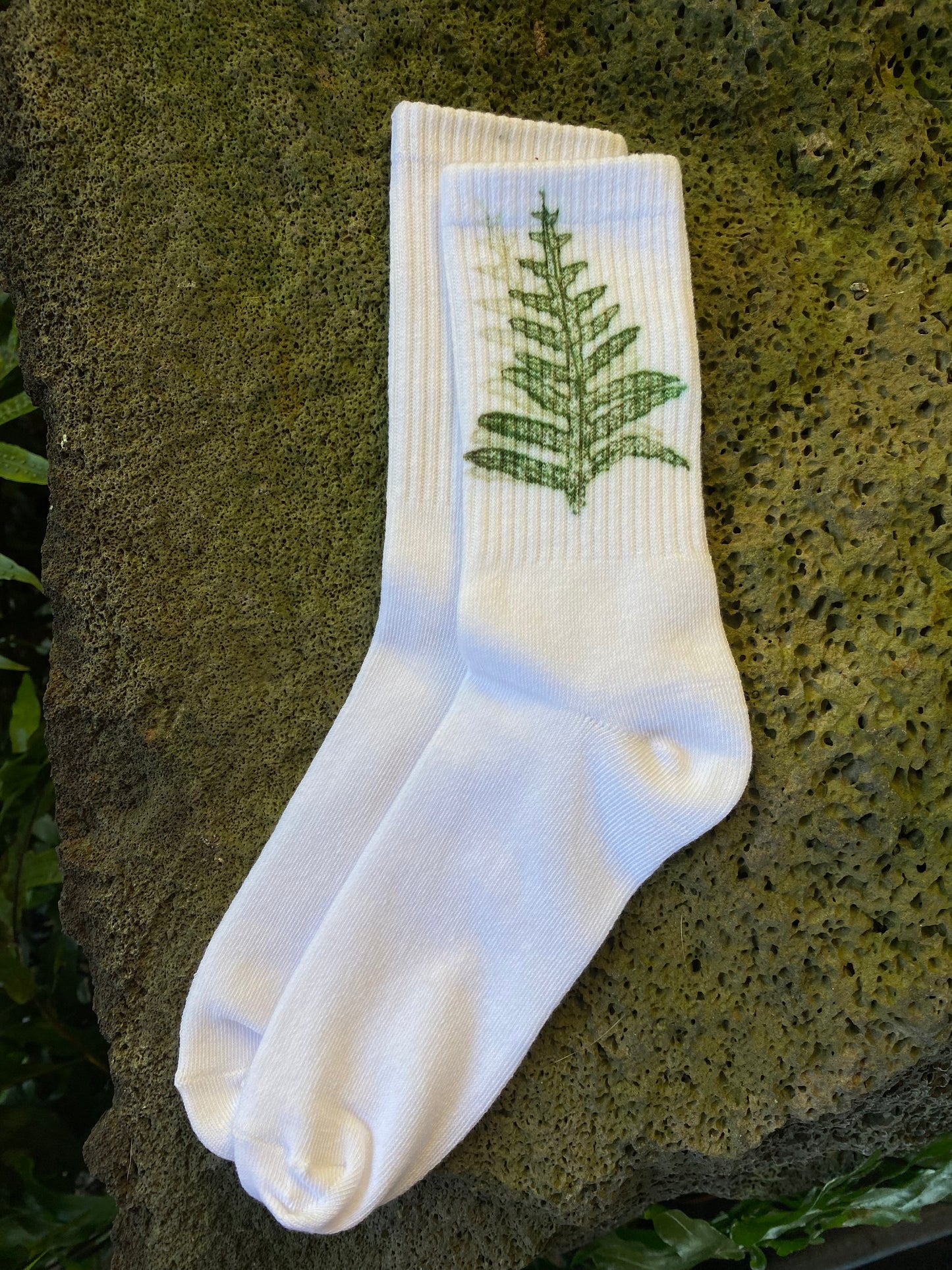 Printed Crew Socks