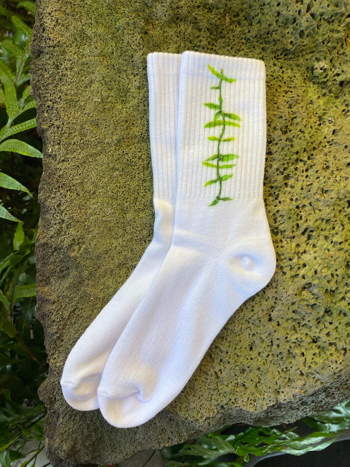 Printed Crew Socks
