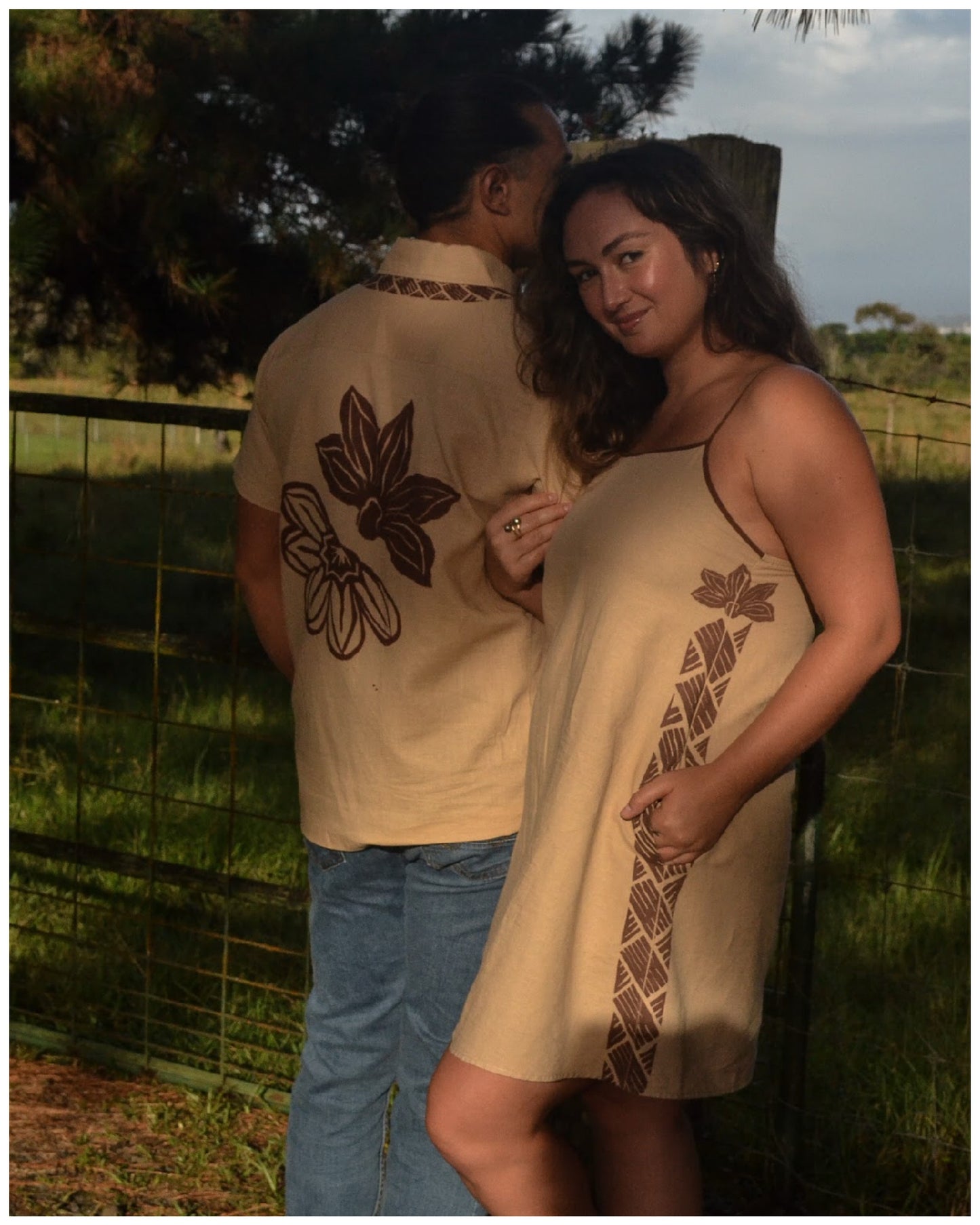 Naupaka & Lauhala Dress