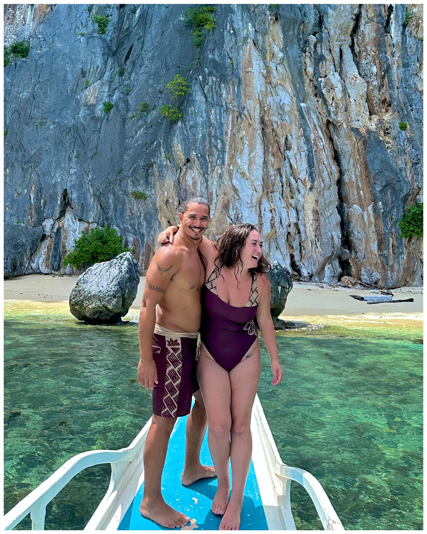 Naupaka & Lauhala Board Shorts