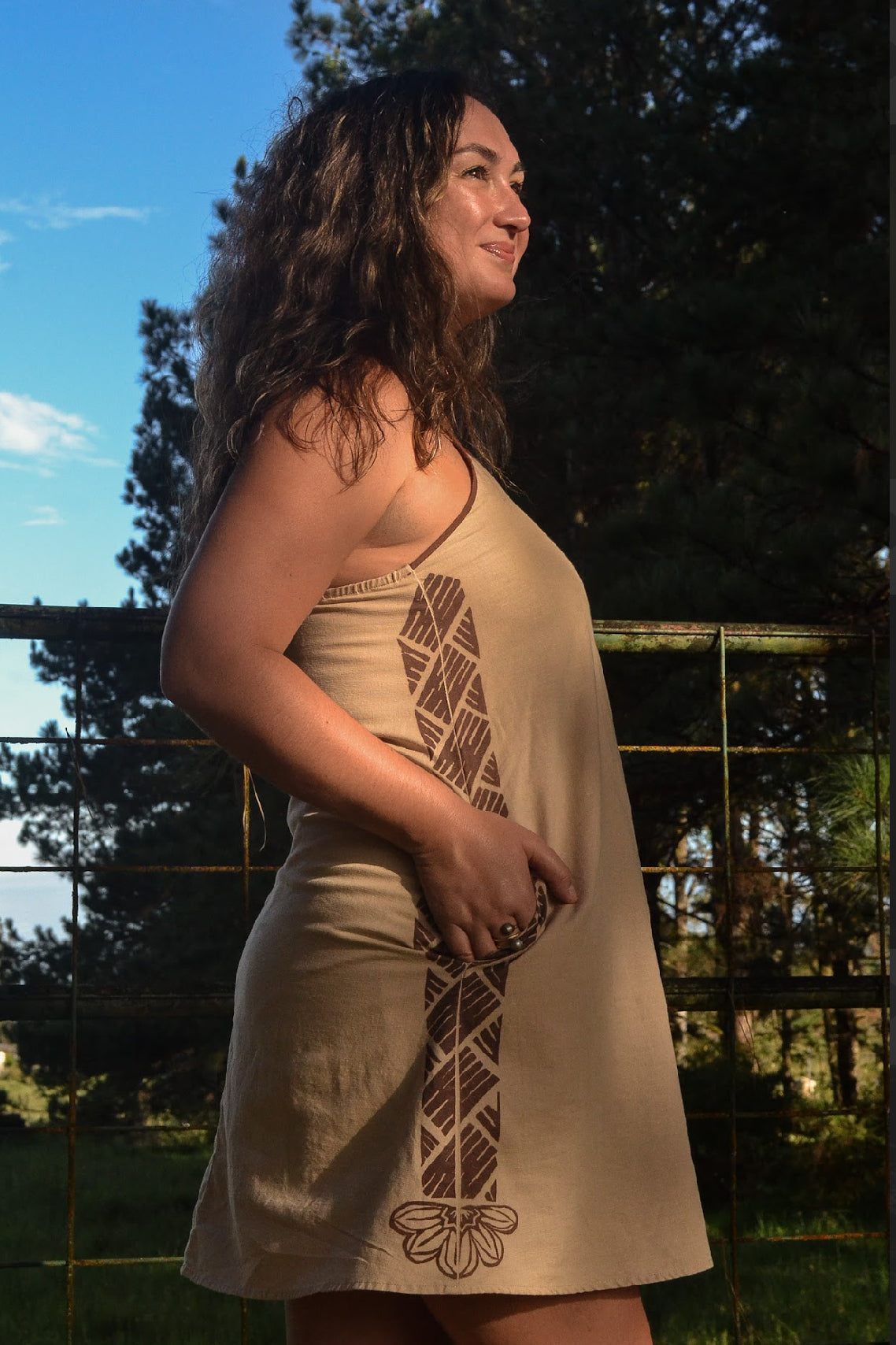 Naupaka & Lauhala Dress