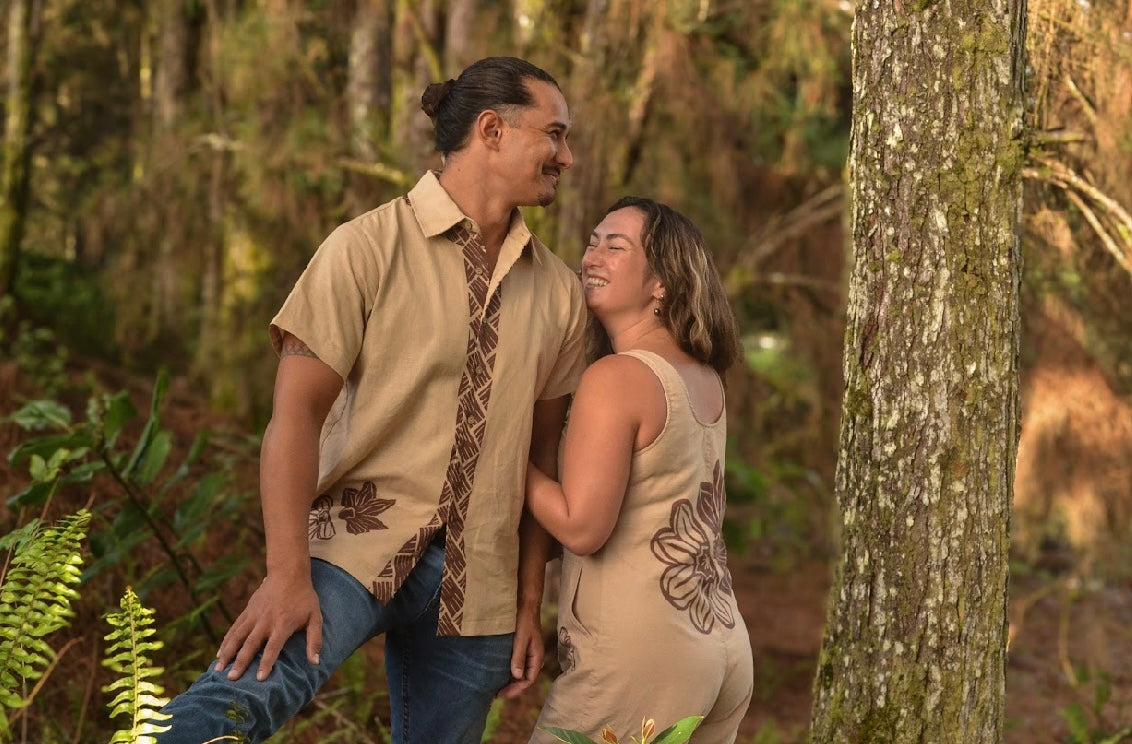 Naupaka & Lauhala Romper