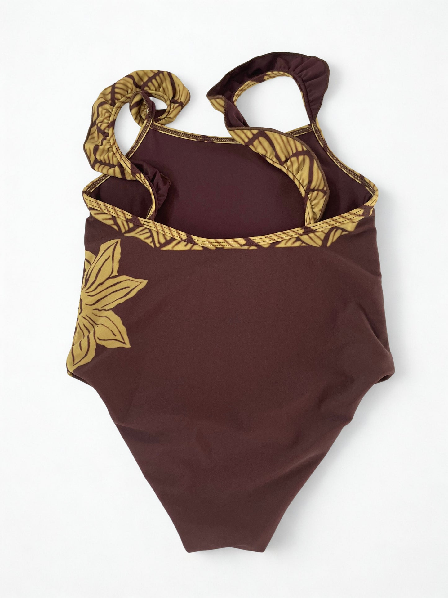 Naupaka & Lauhala Keiki Girl Swimsuit